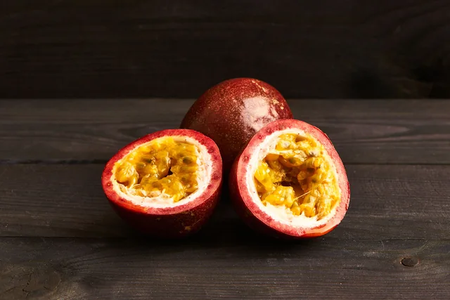 Fresh passion fruit