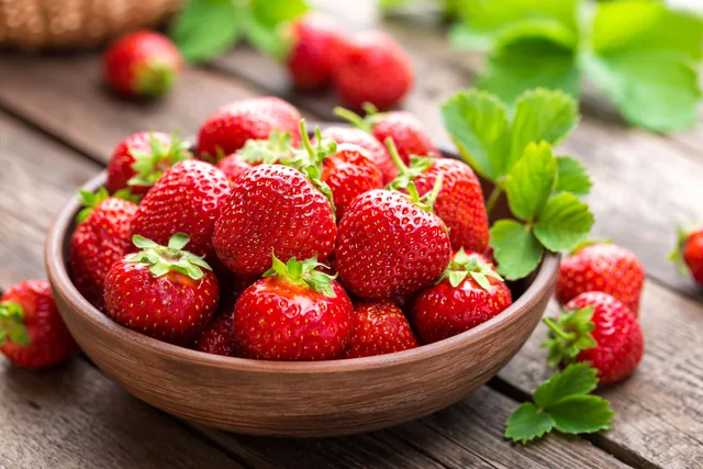 Fresh strawberries